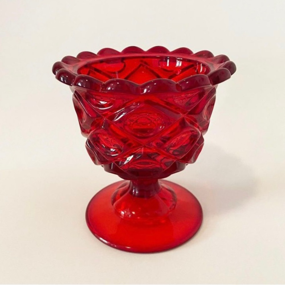 Ruby Red Goblet